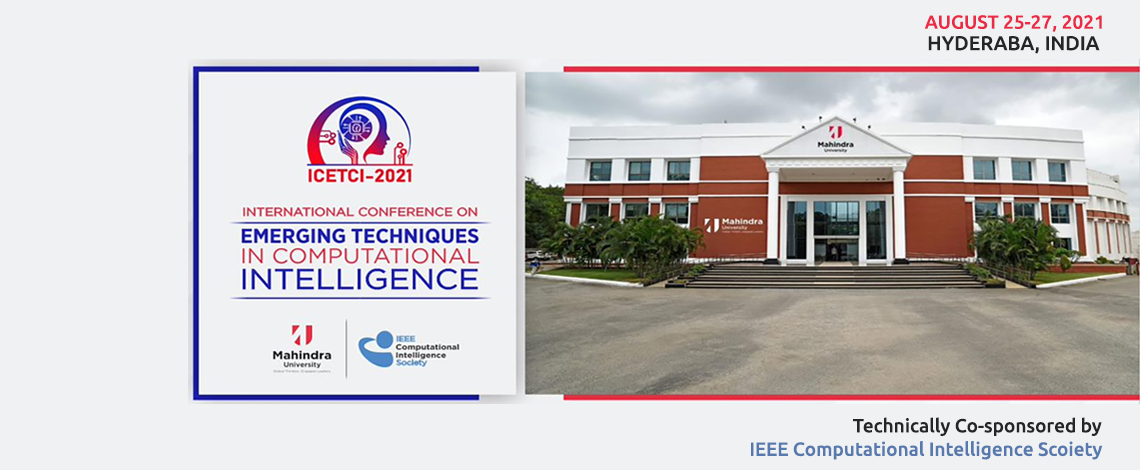 International Conference on Emerging Techniques in Computational Intelligence, (ICETCI)