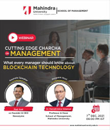 Cutting Edge Charcha on Management: What Every Manager Should Know about Blockchain Technology