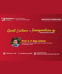 Guest Lecture and Inauguration of Mathematics Club