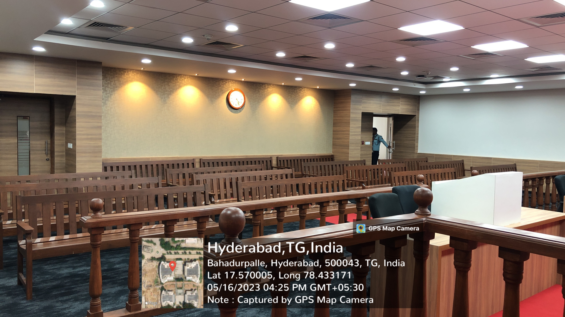 Moot court hall