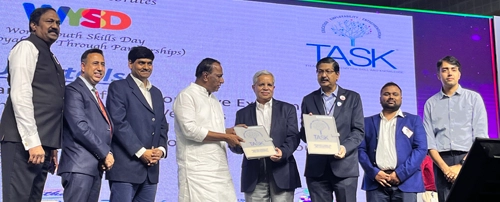 Mahindra University signed an MoU with Telangana Academy for Skill and Knowledge (TASK)