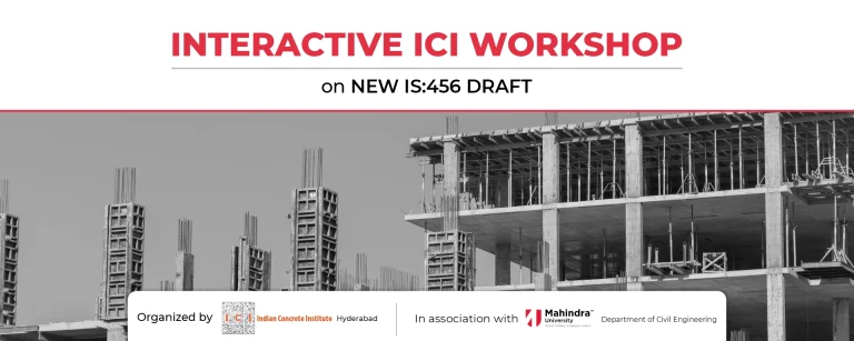 3 Days Interactive ICI Workshop on New IS:456 Draft