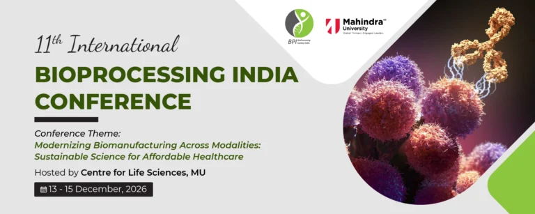 11th International Bioprocessing India Conference